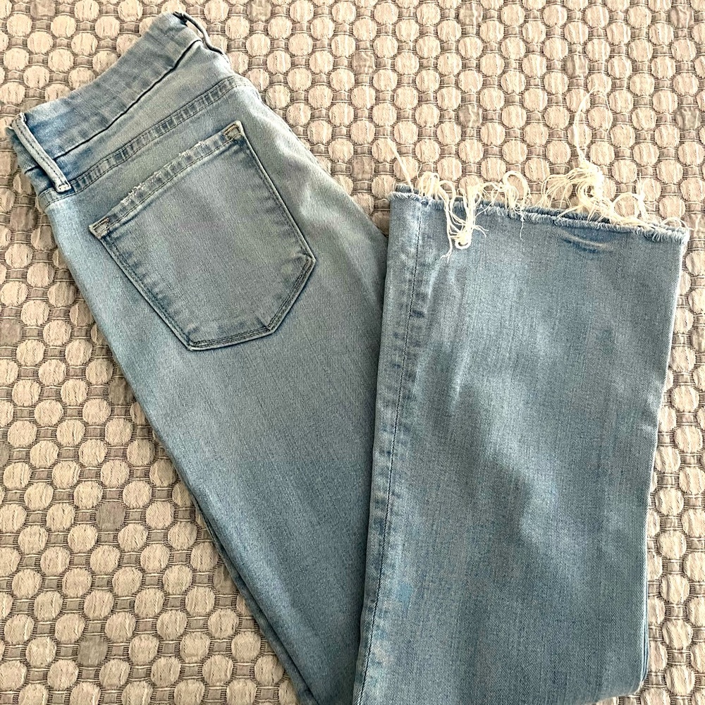 FRAME DENIM: Le Crop Mini Boot